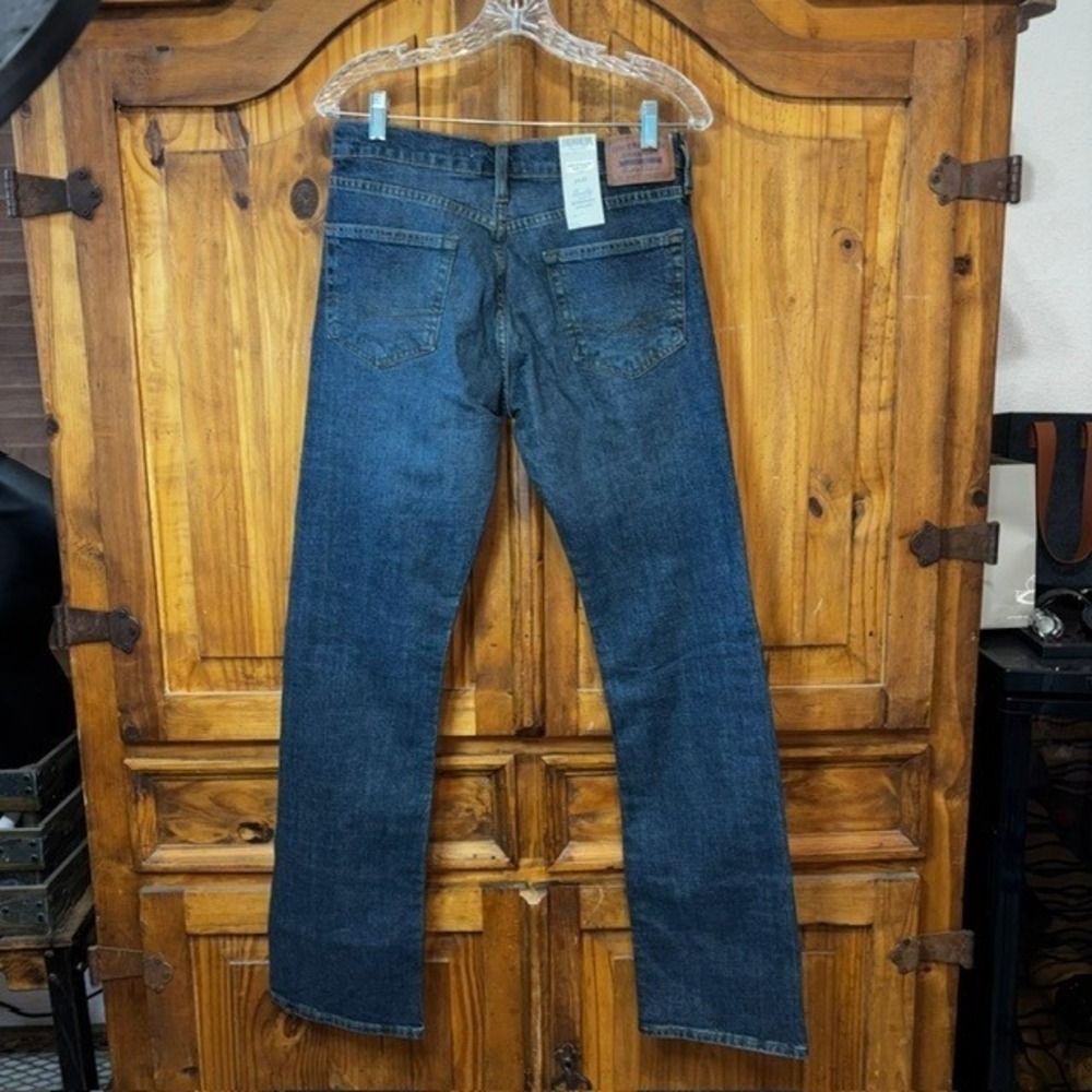 Signature by Levi Strauss Gold Label Bootcut Jeans Dark Wash 29x32 Ultimate Flex - Picture 5 of 8